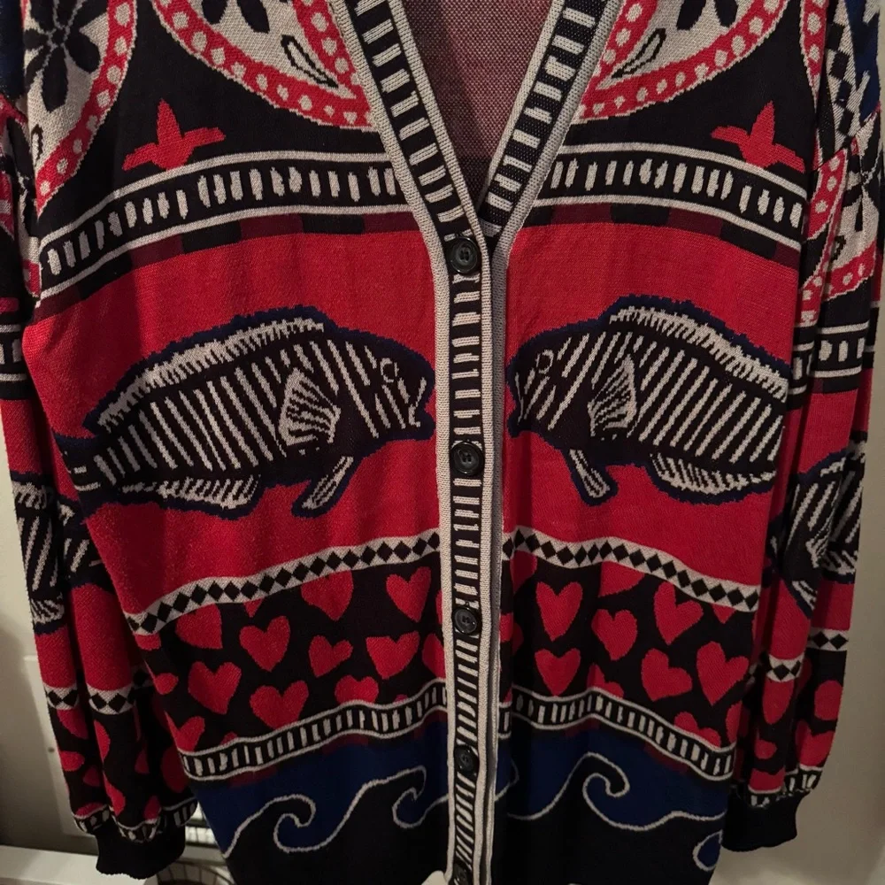 FARM Rio Multicolor Patterned Cardigan - Picture 8 of 13